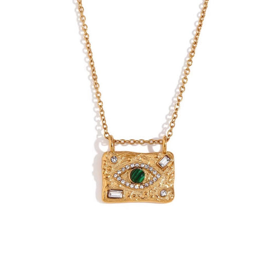 Evil eye necklace - Waterproof jewelry