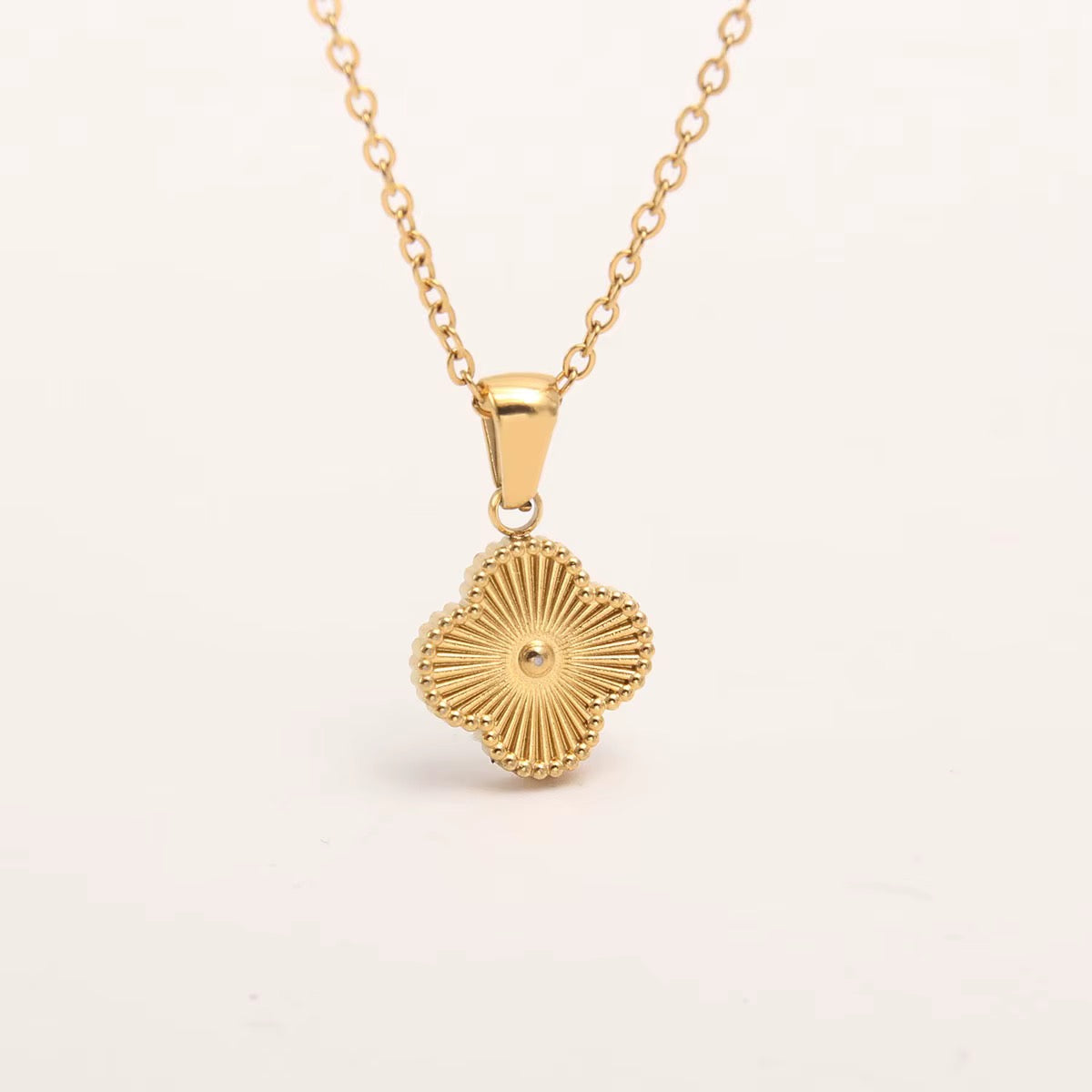 Initials necklace - Waterproof jewelry